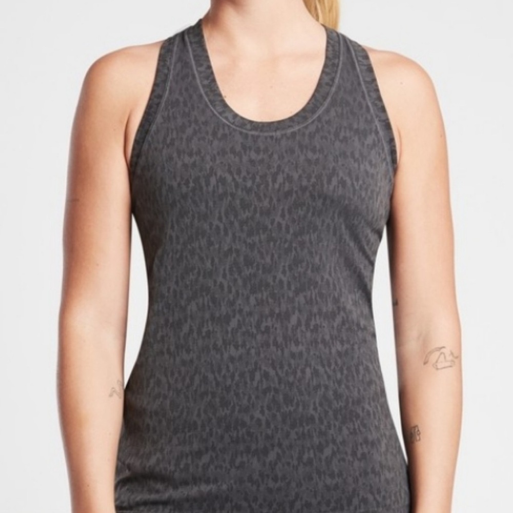 Athleta Women’s Momentum Seamless Leopard Print Tank Top Size XS